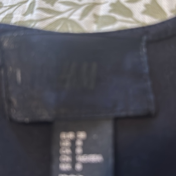 H&M women’s dress black size 8 body on black goth - Picture 6 of 6